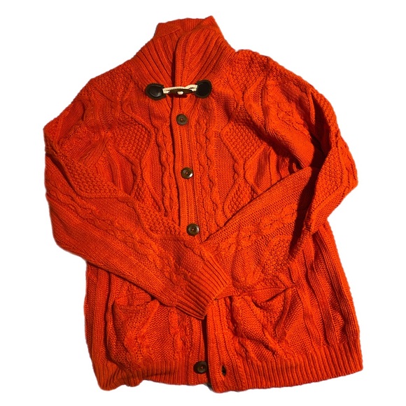 Paisley & Gray Men’s Toggle Cable Cardigan - Picture 2 of 6